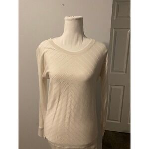 Banana Republic White Sweater‎